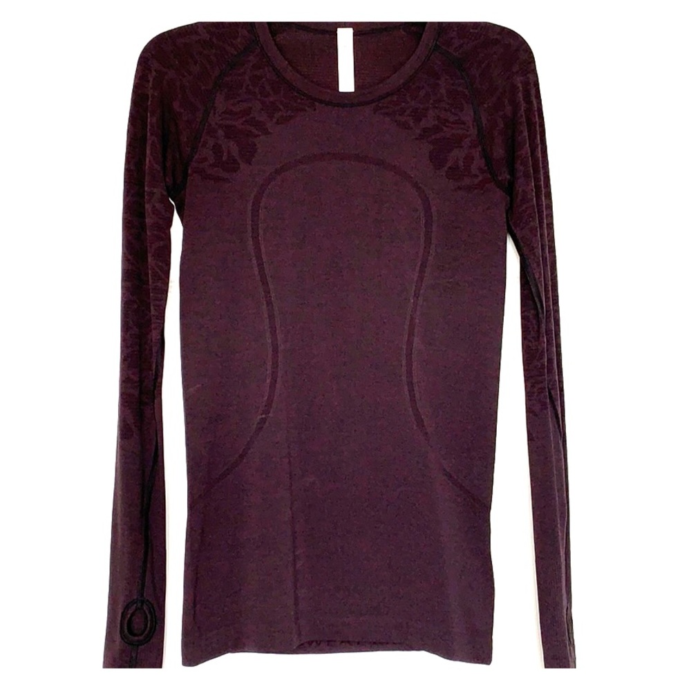Lululemon swifty long sleeve shift. Size 6.